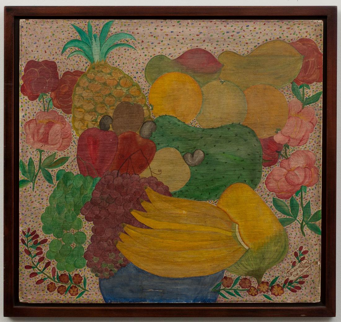 Seneque Obin (Haitian/Haiti) Still Life, Self-taught (1 of 1)