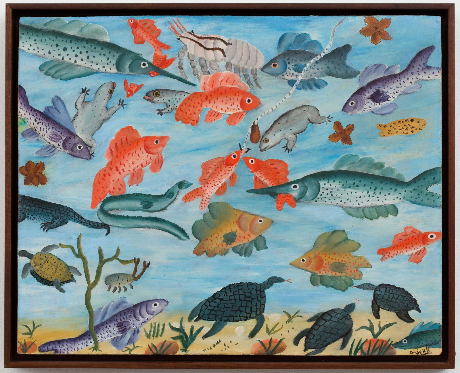 Alfred Dujour (Haitian/Haiti) Sea Life , Fish (1 of 1)