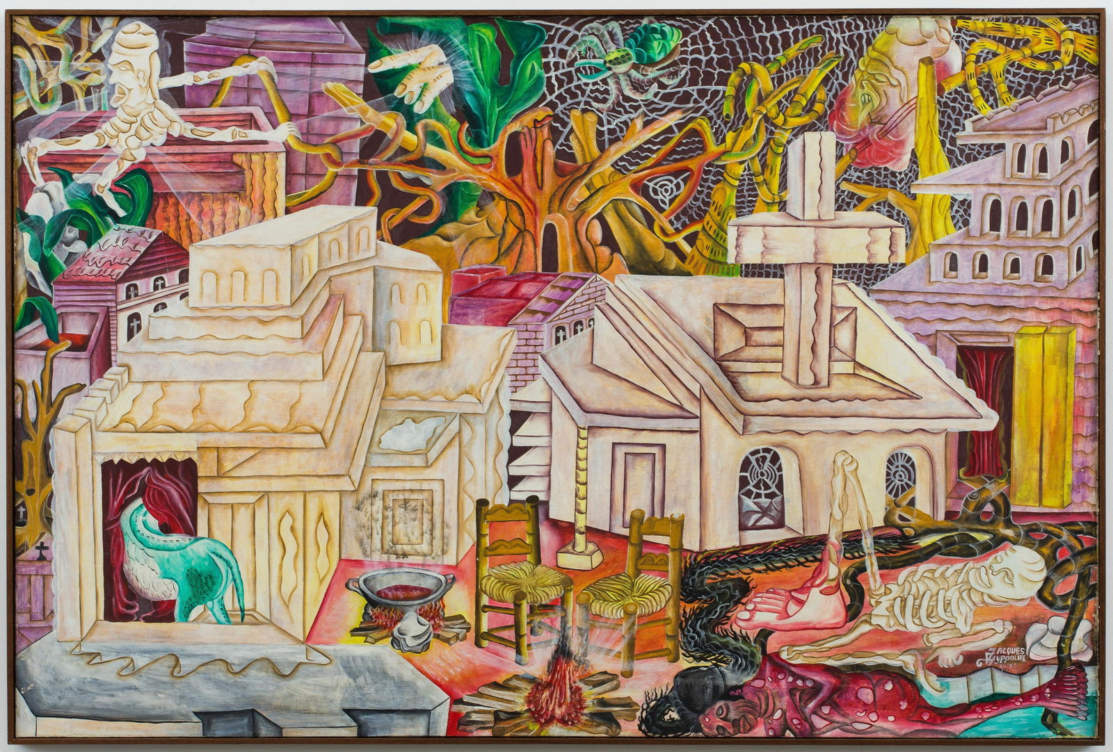 Jacques Hyppolite (Haitian/Haiti) Dreamscape (1 of 1)