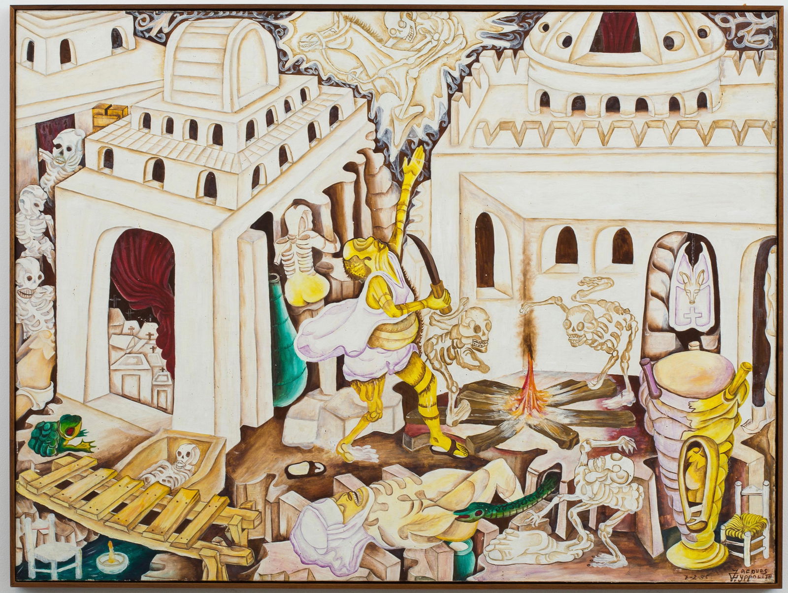 Jacques Hyppolite (Haitian/Haiti) Dreamscape (1 of 1)