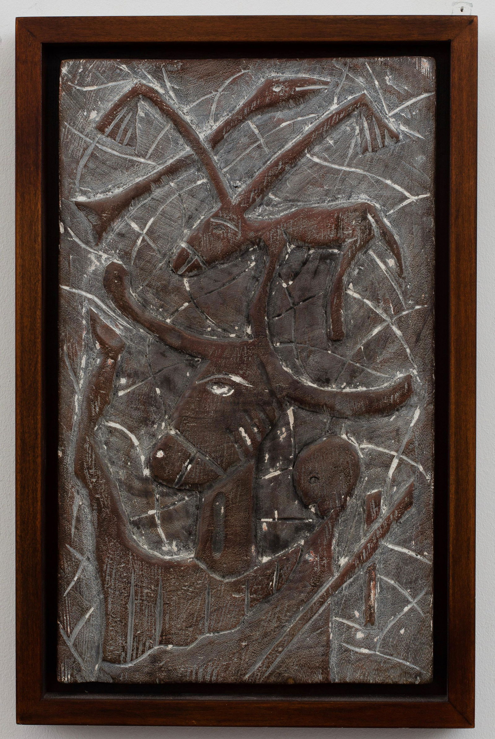 "RJB" (Haitian/Haiti) Transformation Wall Sculpture (1 of 2)