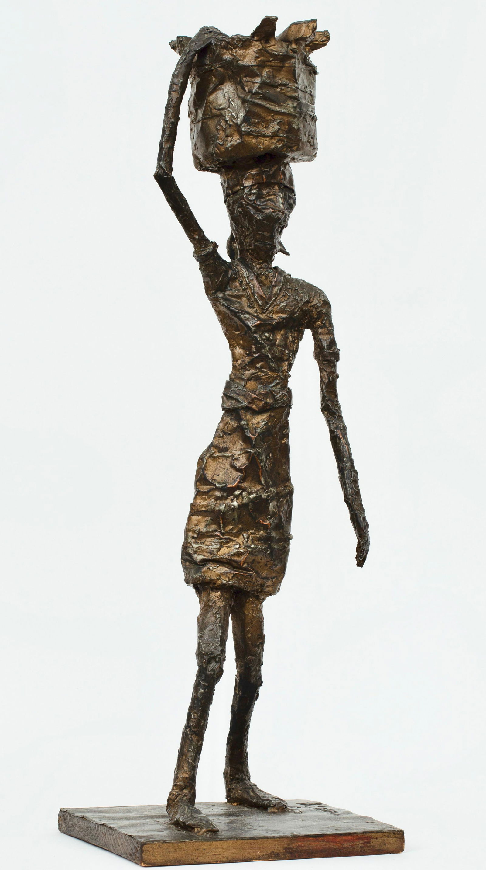 Henri Merceron (Haitian/Haiti) Fish Vendor, Metal (1 of 5)