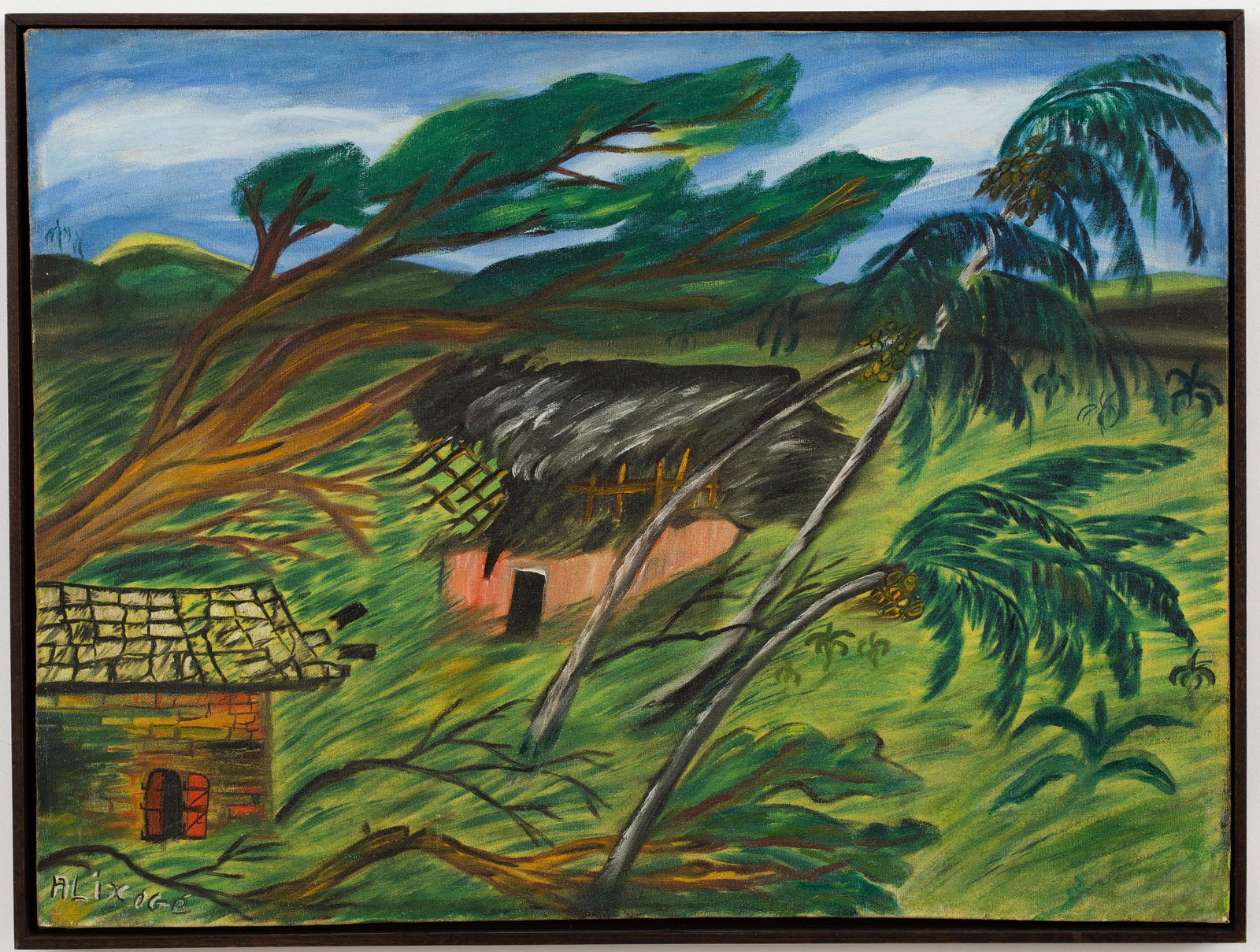 Alixoge (Haitian/Haiti, 20th Century) Storm (1 of 1)