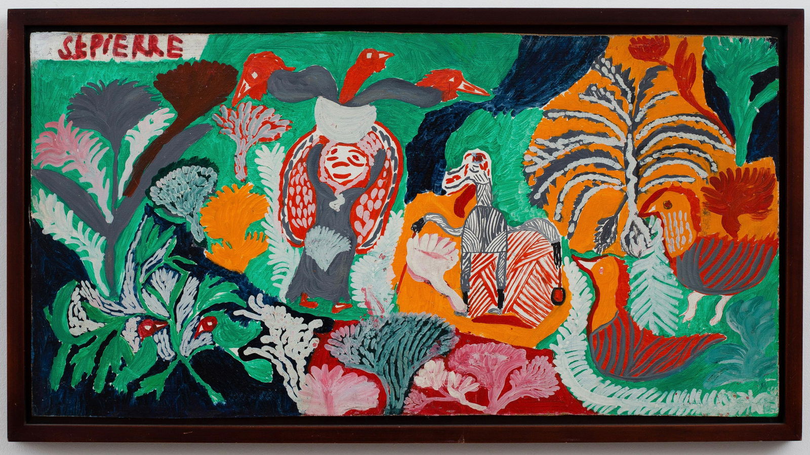 Toussaint St. Pierre (Haitian/Haiti) With Birds (1 of 1)