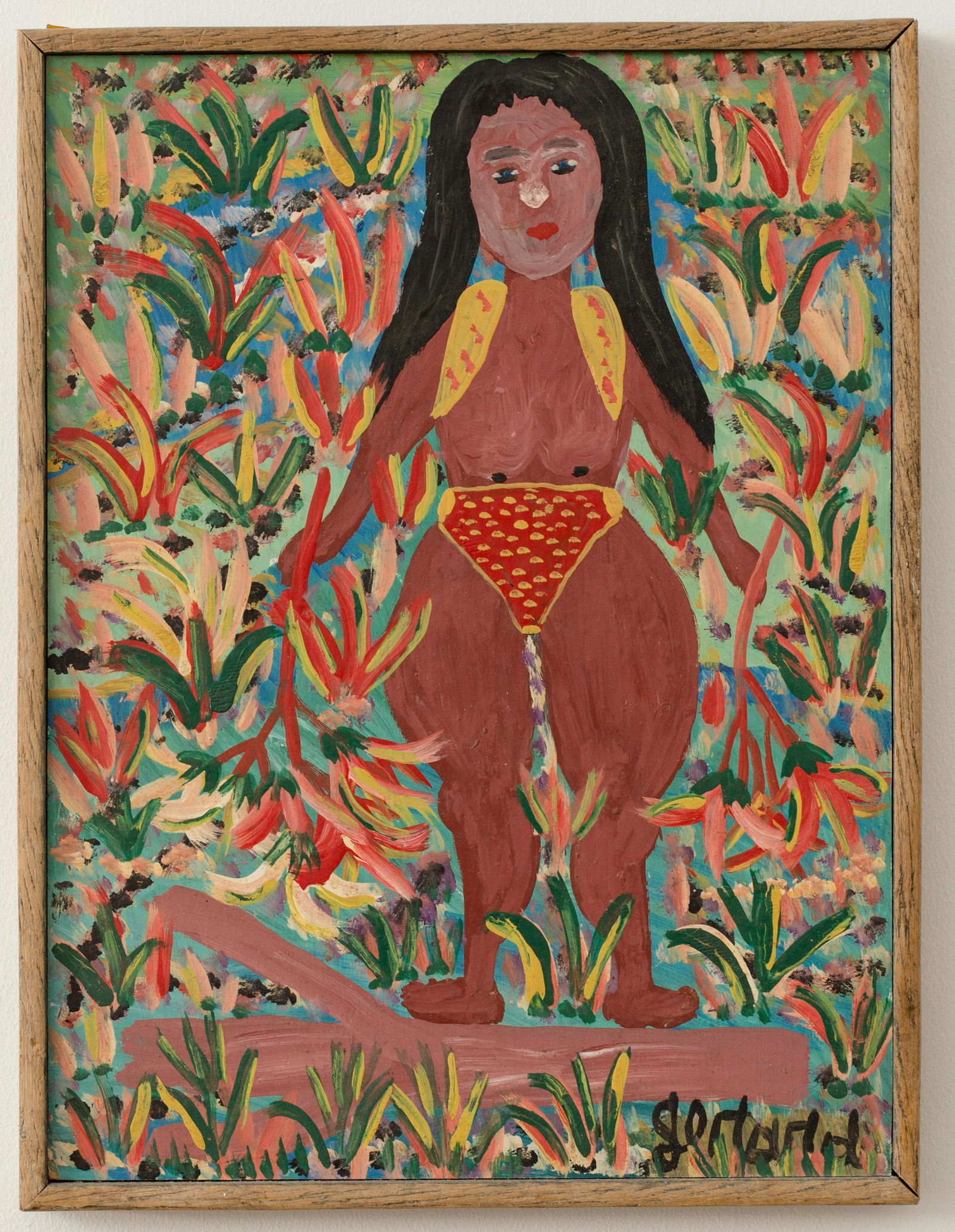 Gerard Fortune (Haitian/Haiti) Bather, Self-taught (1 of 1)