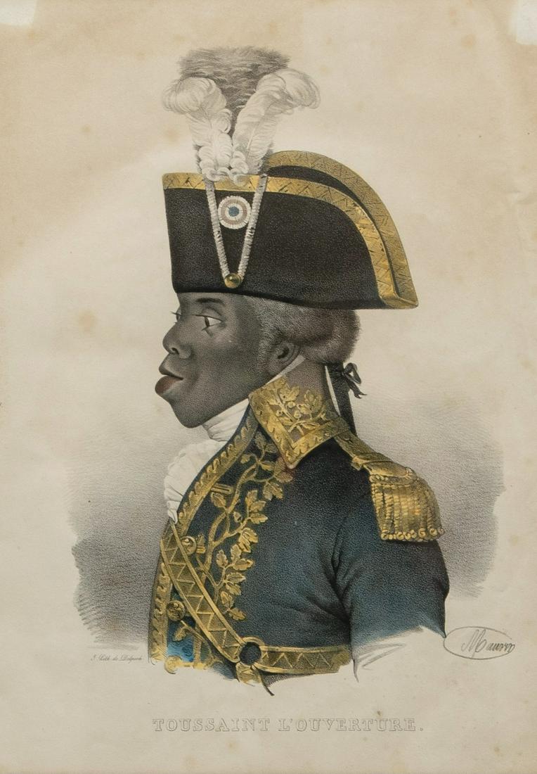 Haitian, Haiti Lithograph by Francois Seraphim 1838 (1 of 3)