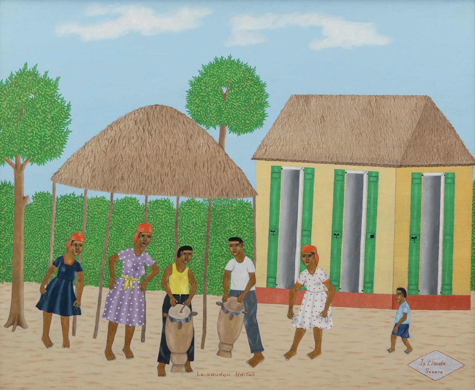 Jean Claude Severe (Haitian/Haiti) Vodou Ceremony (1 of 2)