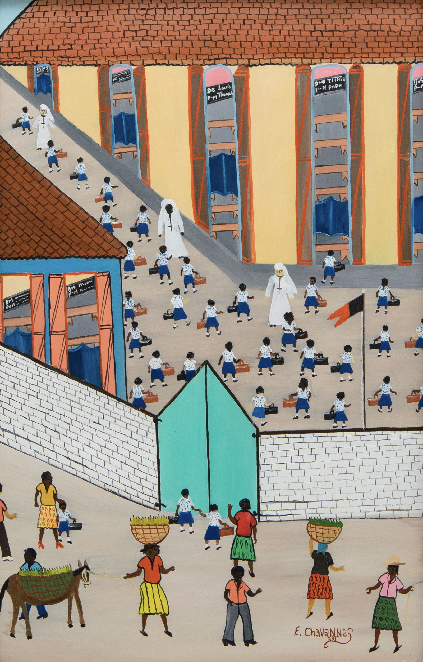 Etienne Chavannes (Haitian/Haiti) Cap-Haitien School (1 of 2)