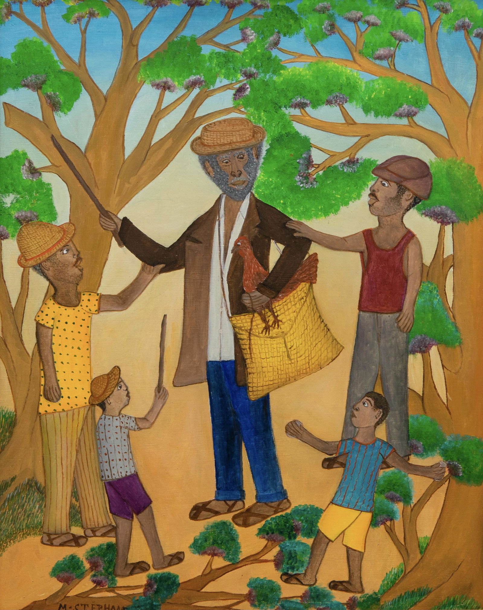 Micius Stephane (Haitian/Haiti) Loa of the Crossroads (1 of 2)