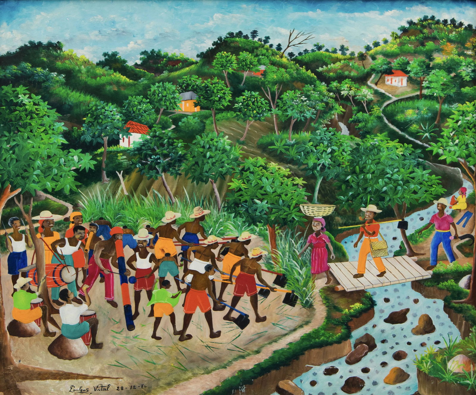 Pauleus Vital (Haitian/Haiti) Combite, Caribbean (1 of 2)