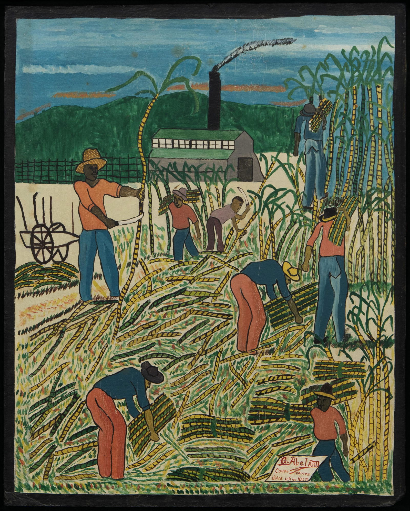 Gesner Abelard (Haitian/Haiti) Sugar Cane Cutters (1 of 3)