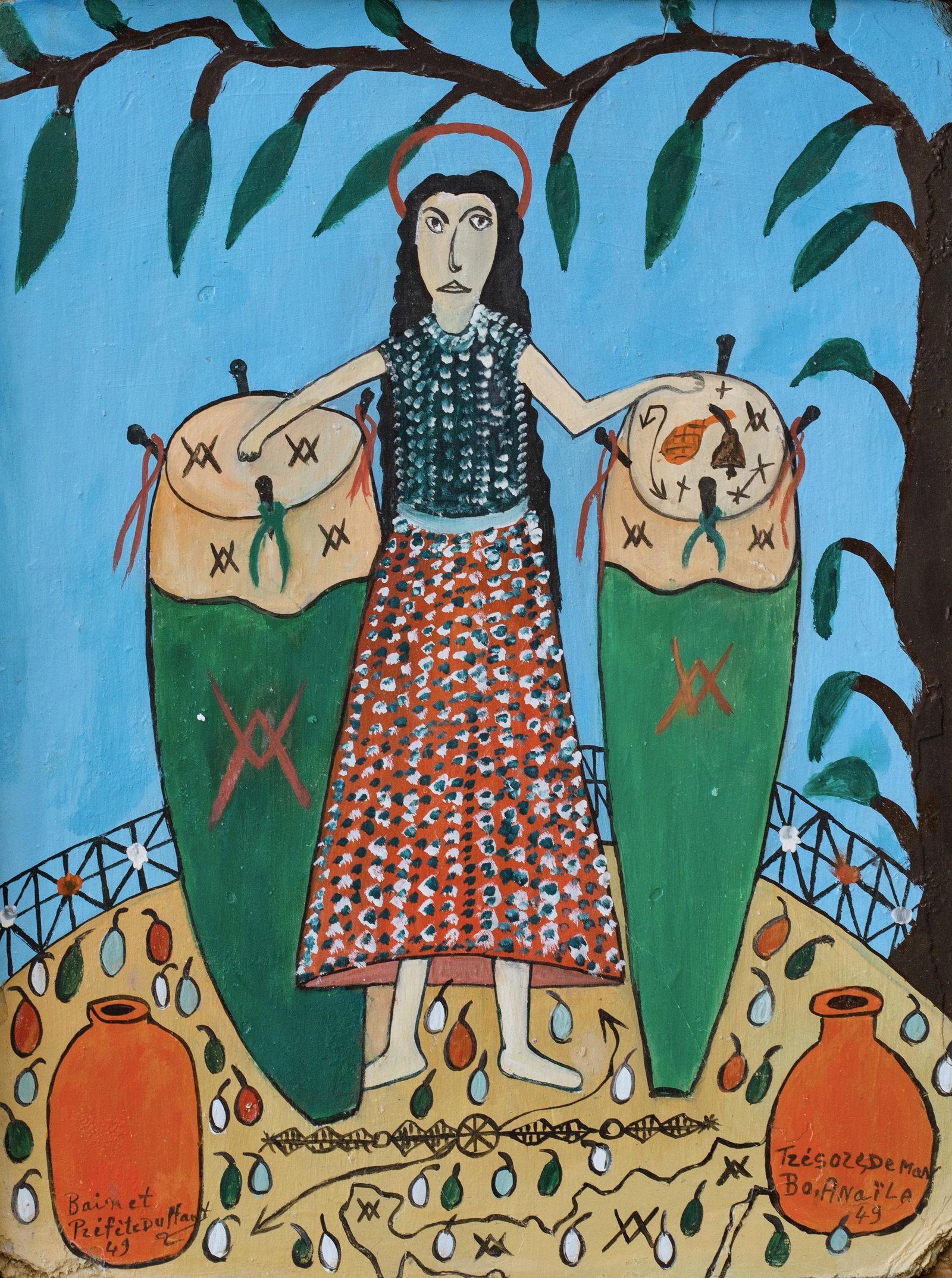 Prefete Duffaut (Haitian/Jacmel, Haiti) Mambo Analila (1 of 4)