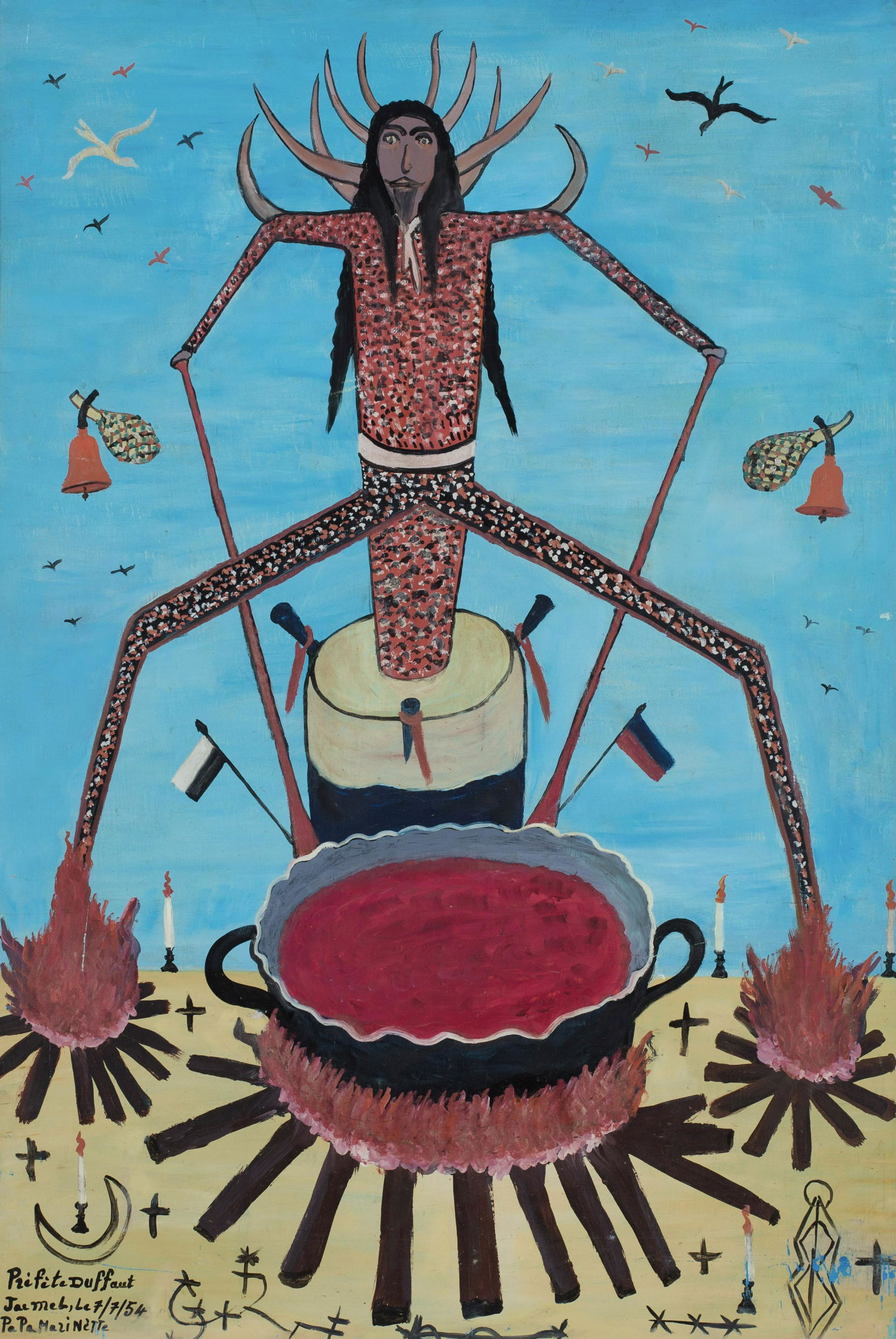 Prefete Duffaut (Haitian/Jacmel, Haiti) PaPa Marinette (1 of 4)