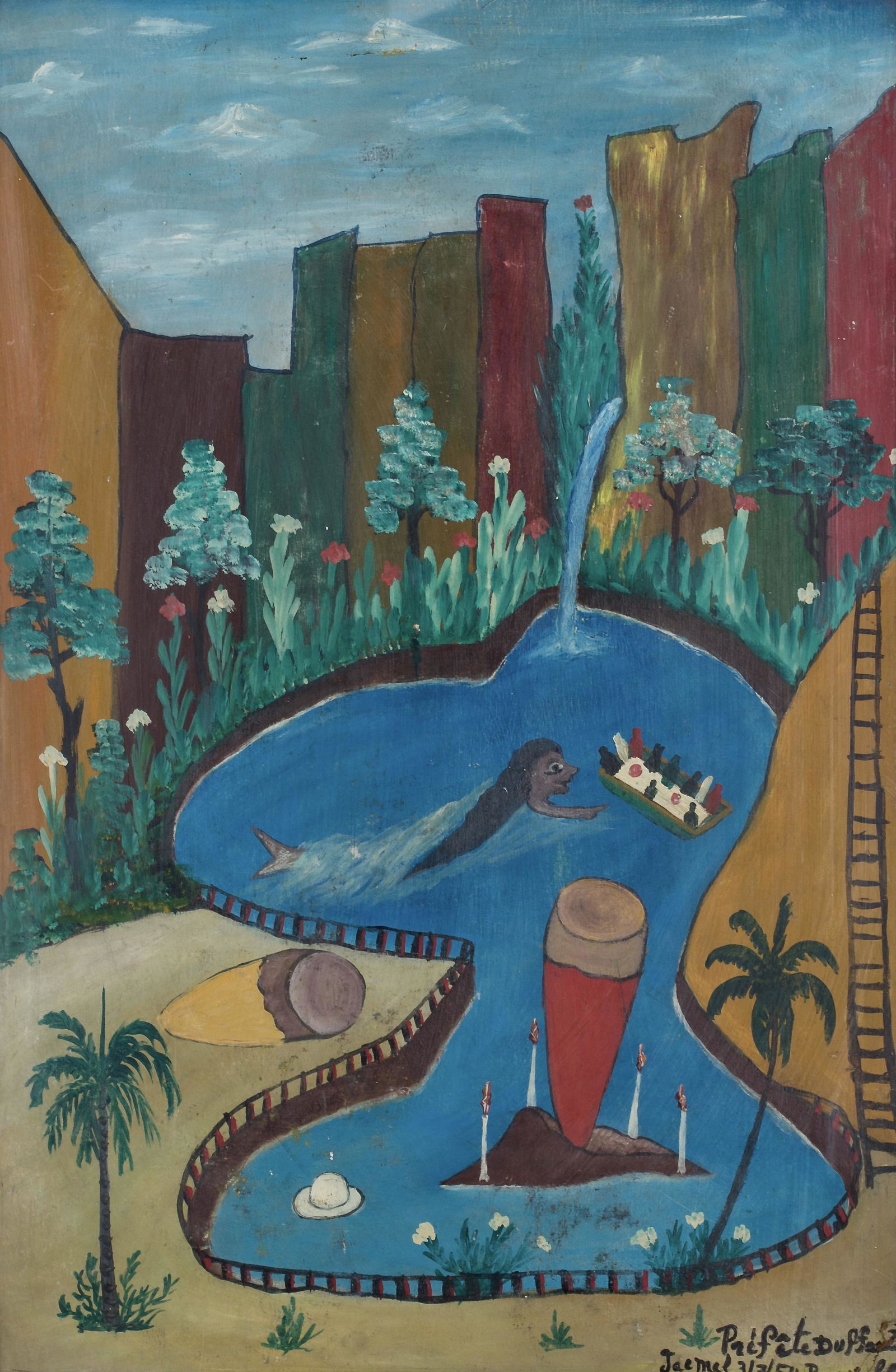 Prefete Duffaut (Haitian/Jacmel, Haiti) La Siren (1 of 2)