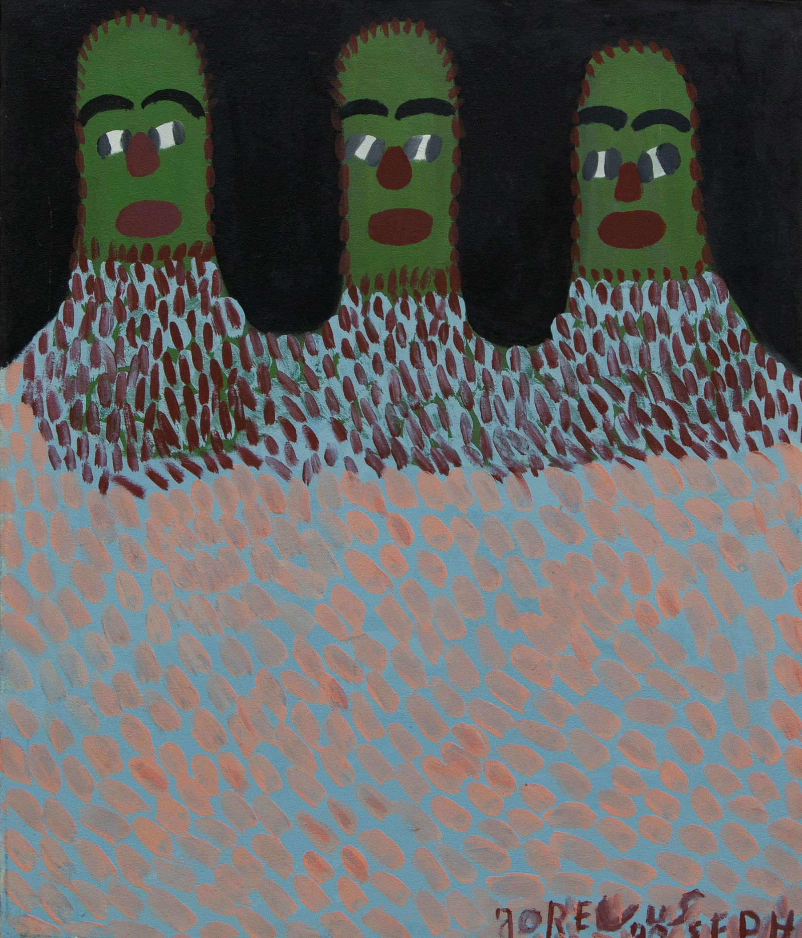 Jorelus Joseph (Haitian/Leogane,Haiti) Three Kings (1 of 2)