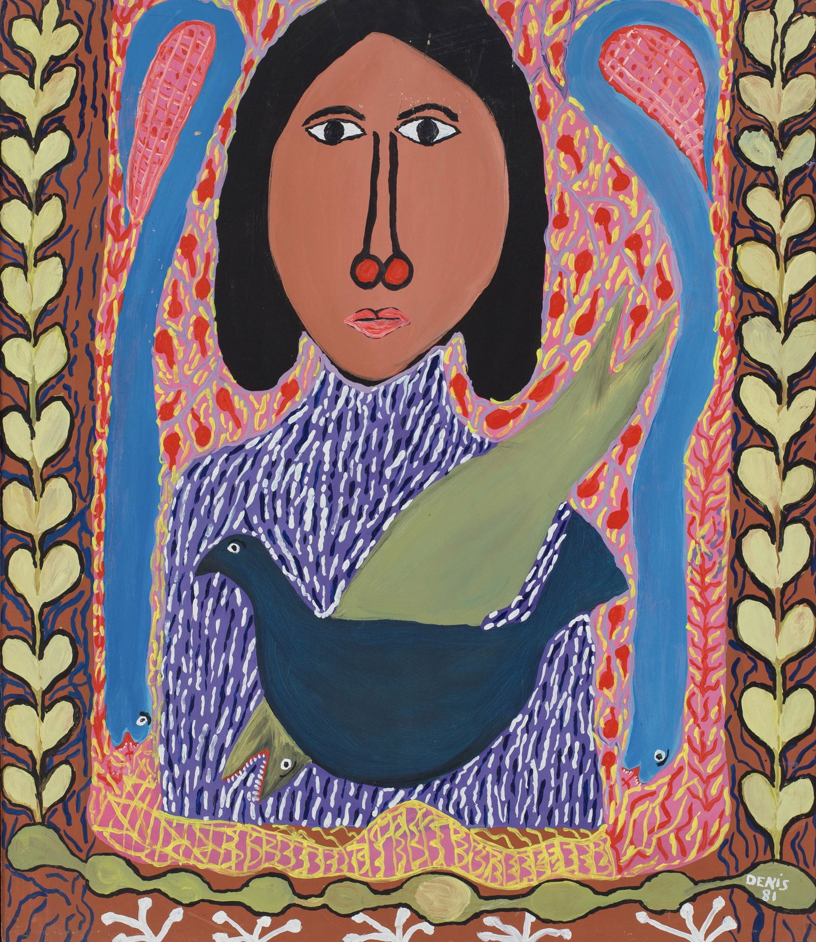 Denis Smith (Haitian/Haiti) Loa (Bird, Fish & Snakes) (1 of 2)