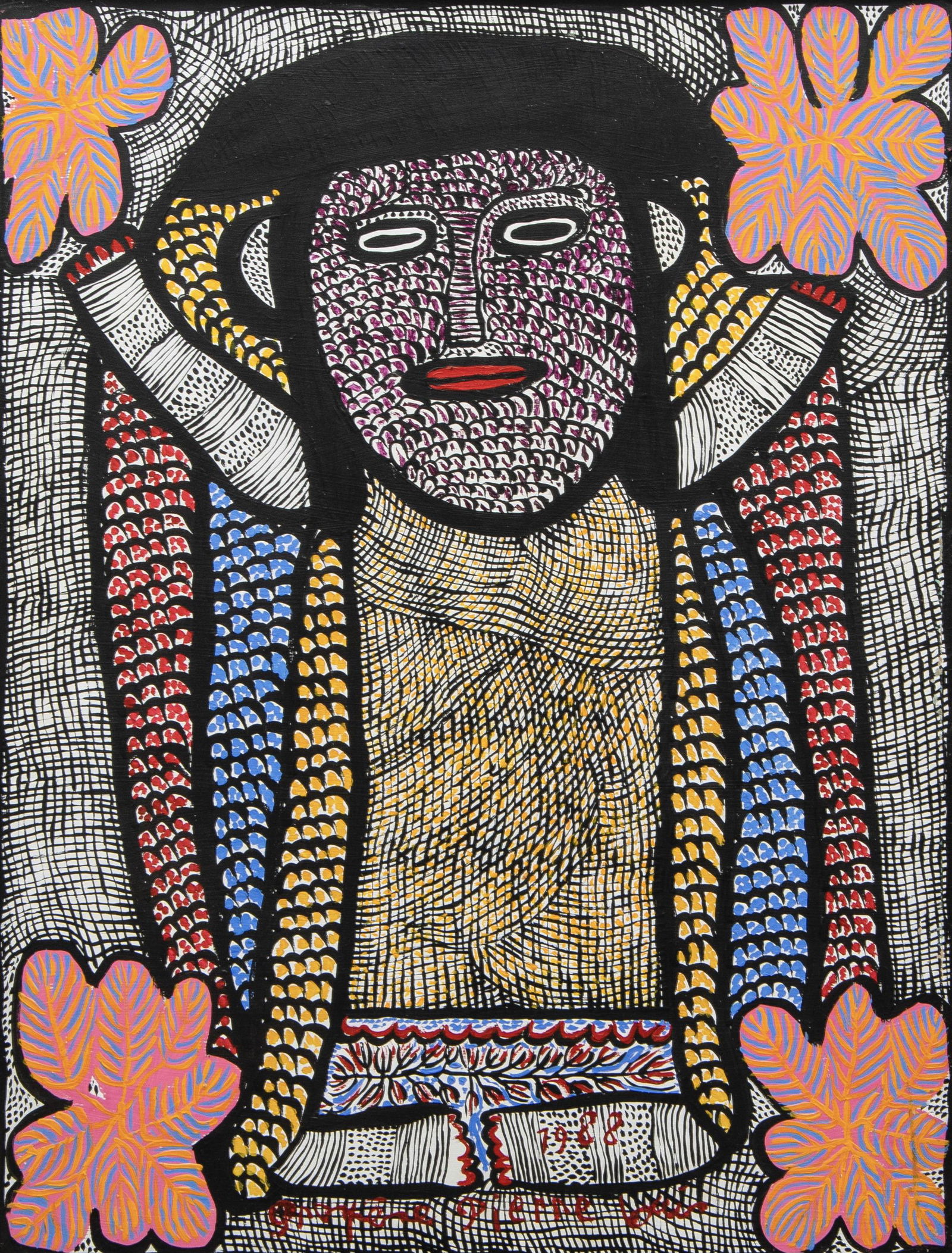 Prosper Pierre-Louis (Haitian/Haiti) Loa Raised Arms (1 of 2)