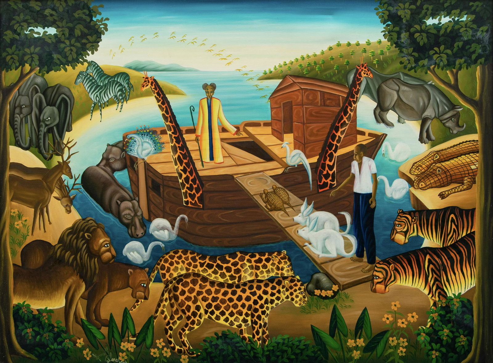 Smith Blanchard (Haitian/Haiti) Noah's Ark (1 of 3)