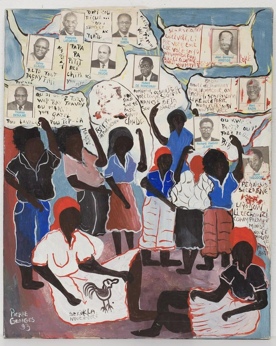 Pierre Georges (Haitian/Haiti) Haitian Democracy (1 of 1)