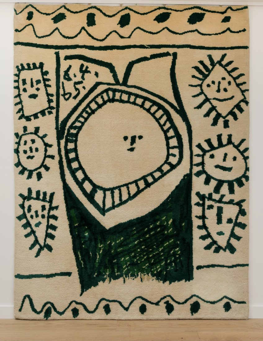 Pablo Picasso (Spanish/1881-1973)Wool Rug, Masks (1 of 10)
