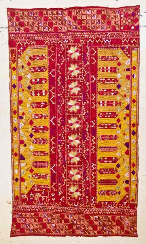 Indian Phulkari  (India/Pakistan, Punjab) Silk (1 of 4)