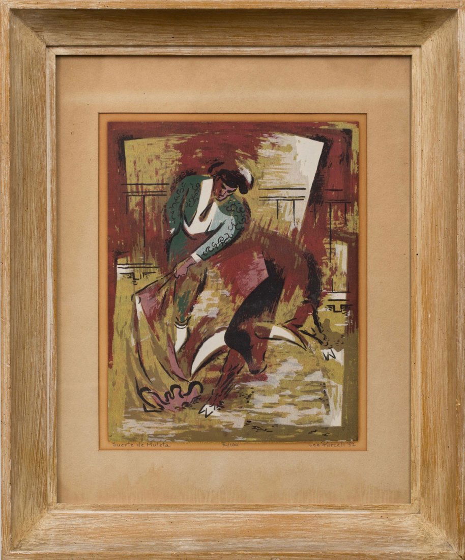 Lee Purcell (American/1911-1983) Bullfight (1 of 1)