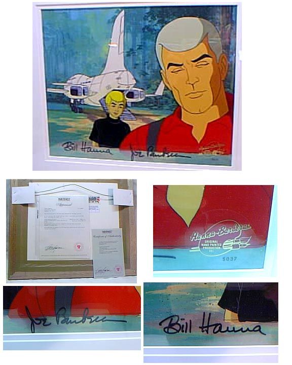Original Hanna Barbera Artwork Golden Quest - 2
