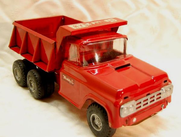 Buddy L Red Dump Truck - 2