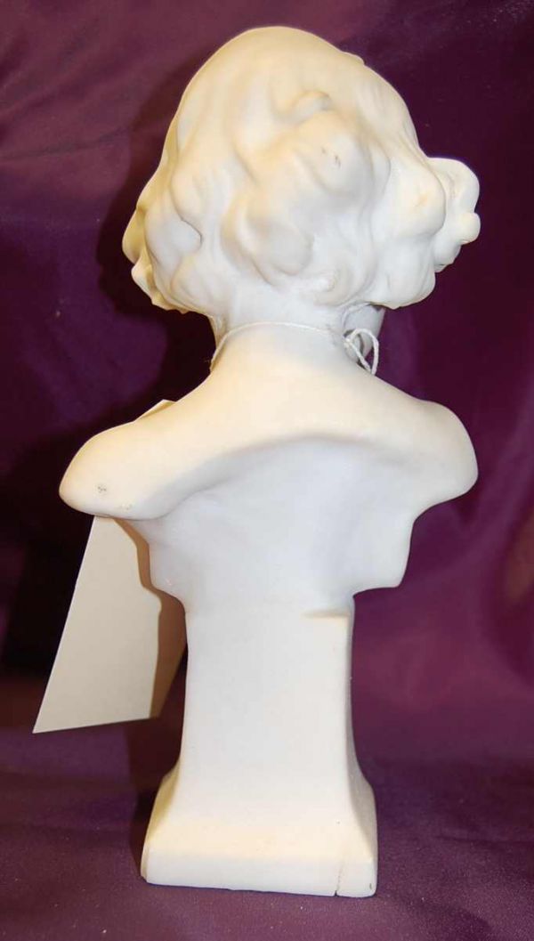 SMALL BISQUE BUST OF CHILD - 2