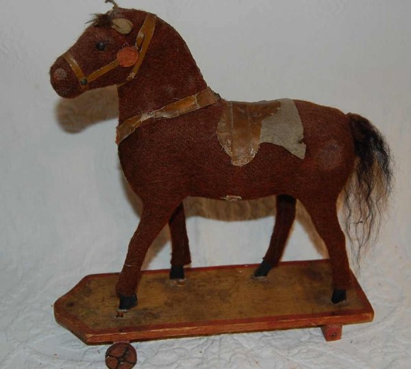 EARLY HORSE PULL TOY