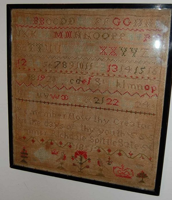 EARLY SAMPLER DATED 1851