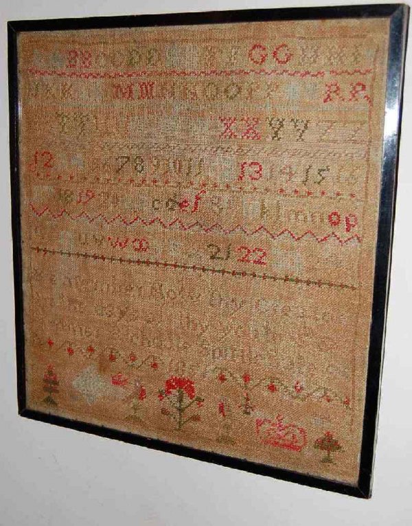 EARLY SAMPLER DATED 1851 - 2