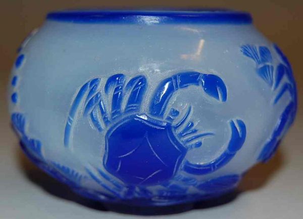 PEKING CAMEO GLASS BOWL - 5