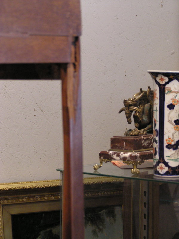 Corner Sheraton Mahogany Washstand - 2