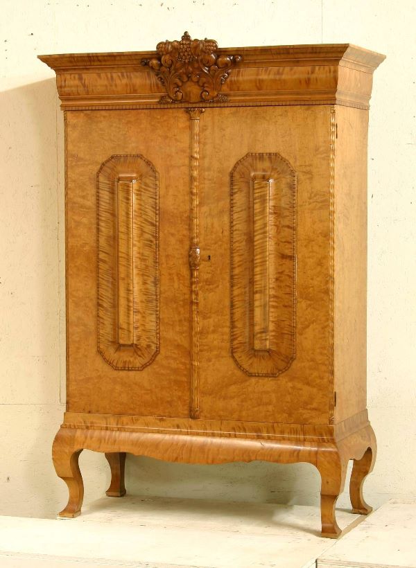 Curly Maple Armoire