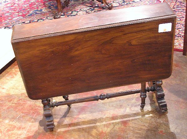 English Walnut Dropside Sutherland Table