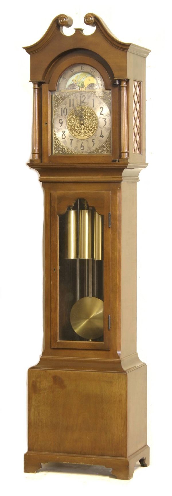 182 Revere Three Weight Grandfather Clock