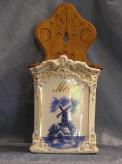 Blue and White Hanging Kithchen Cannister