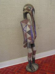 Carved Wood Native Bird Figure B1