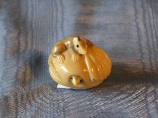 Netsuke of Two Rats 303-147