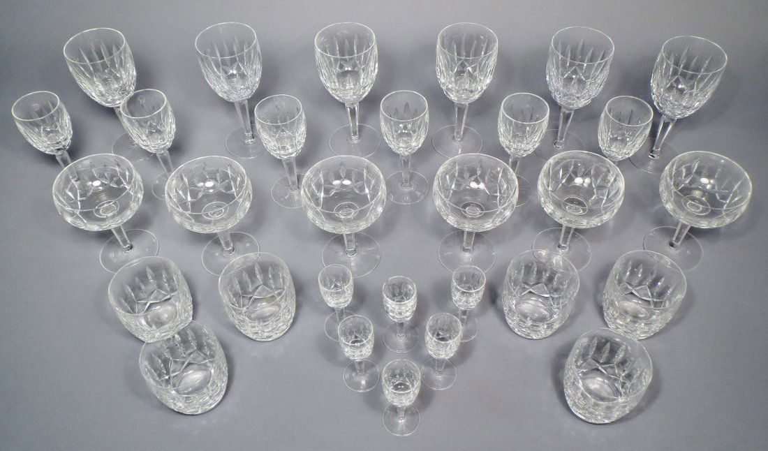 Lot of Waterford Kildare Crystal Stem Glasses (1 of 8)