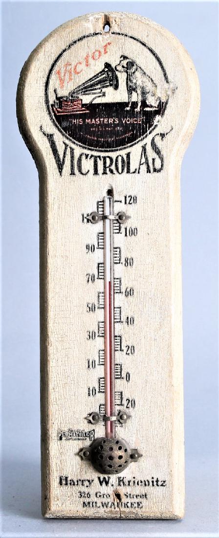 RCA Victor Victrola,1919 Thermometer Nipper, working (1 of 2)