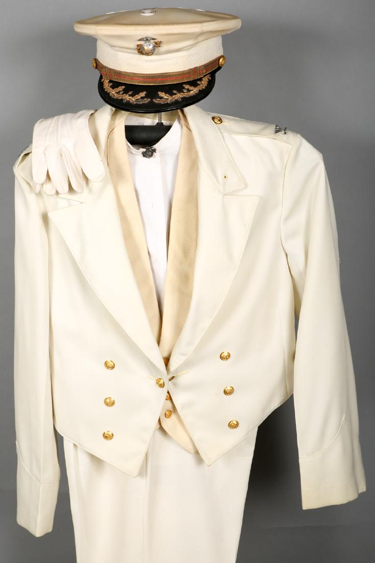 c1950 USMC Dress Whites Uniform (1 of 8)