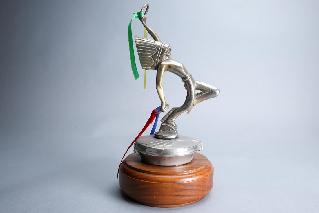 Signed 1930's Mestre & Black Indian Dance Car Mascot (1 of 3)