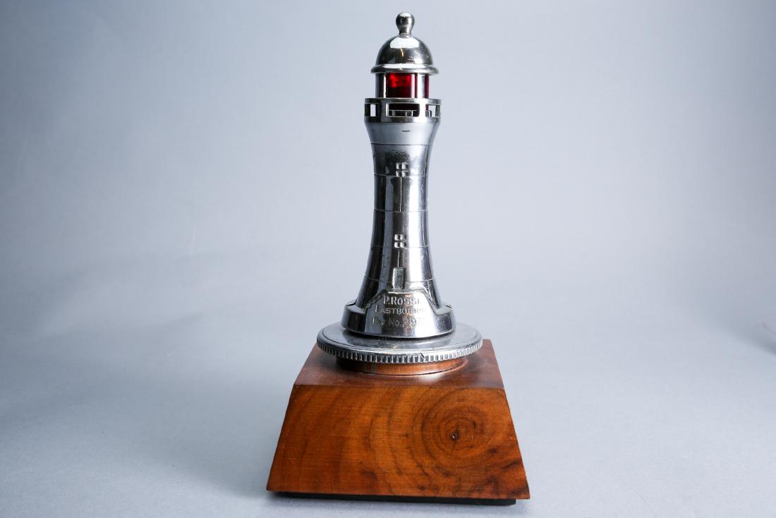 Signed Car Ornament P. Rossi Lighthouse (1 of 2)