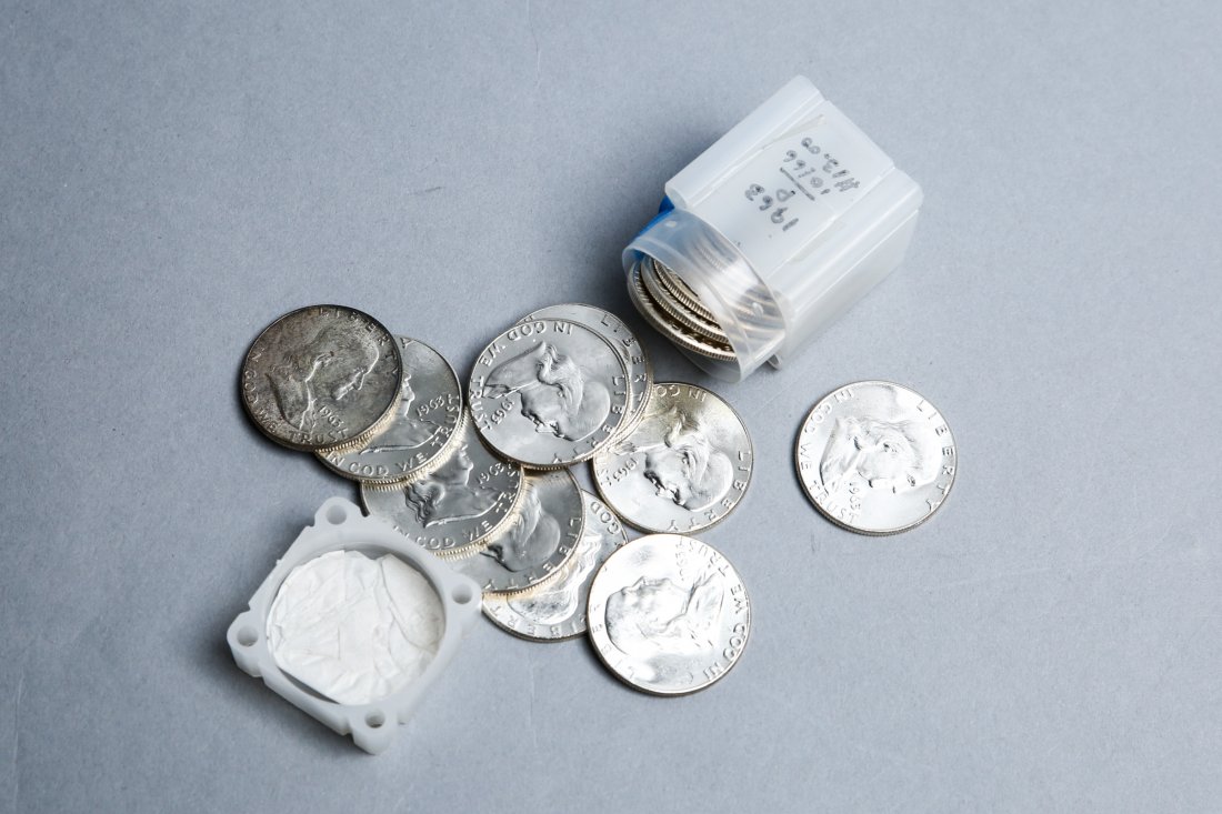 Lot of 20 1963 Benjamin Franklin Half Dollars (1 of 1)