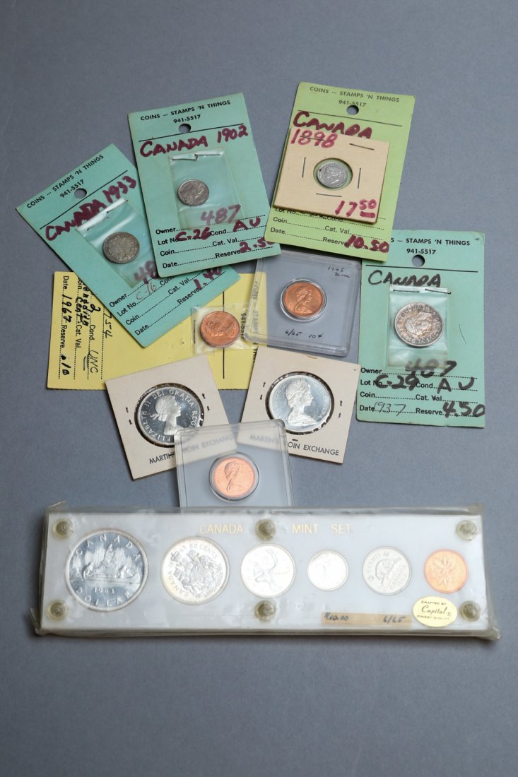 Canadian Coins Mint set, Others Coins lot (1 of 2)
