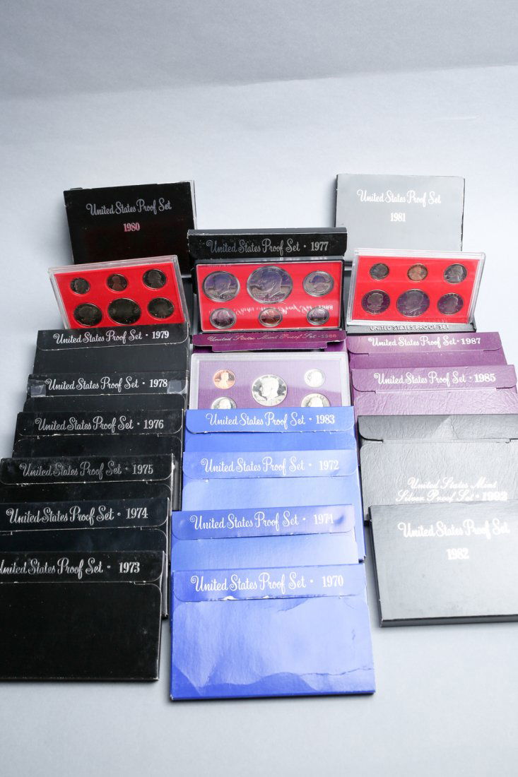 American Proof set Lot of 18 (1 of 4)