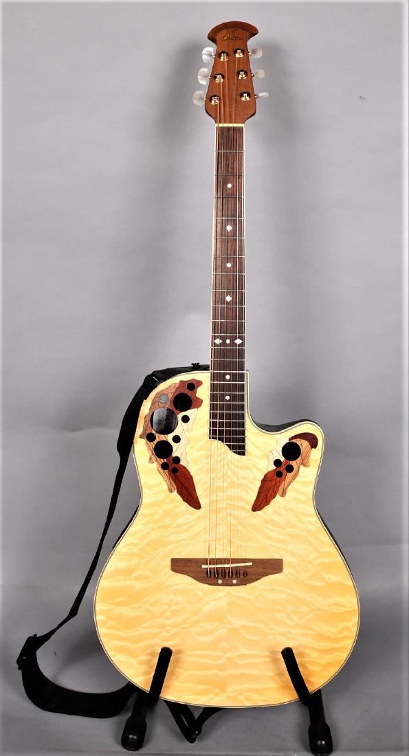 Ovation Acoustic 'Celebrity' Guitar + Extras (1 of 6)