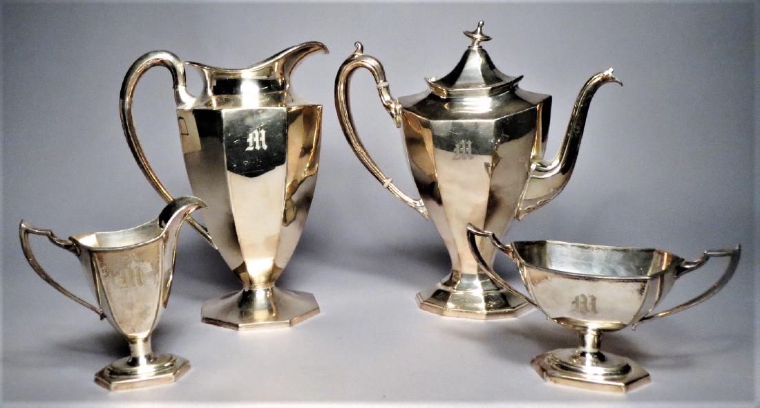 Antique Silver Plated Coffee Set (1 of 11)